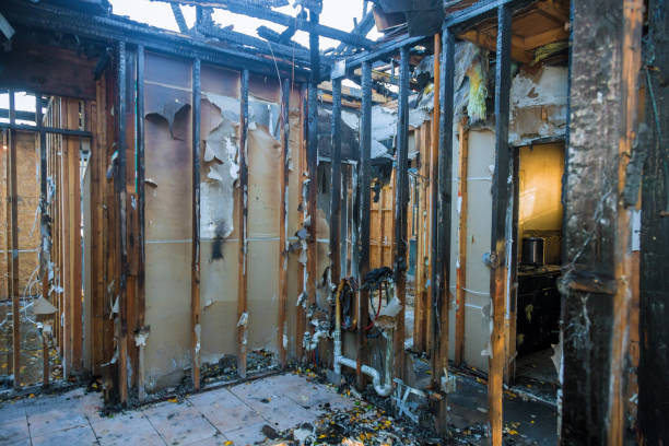 Professional Fire Damage Repair technician working in Cherry Hill, NJ
